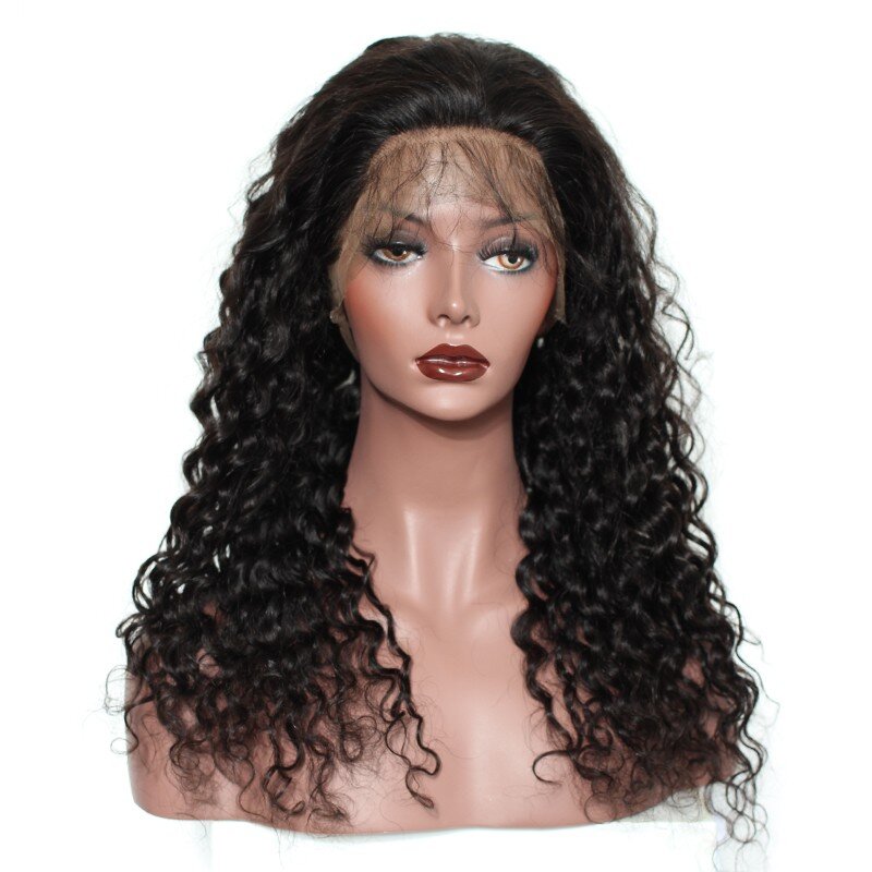 Deep Curly Frontal Wig