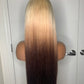 Reverse Ombre 13x4 Frontal Wig