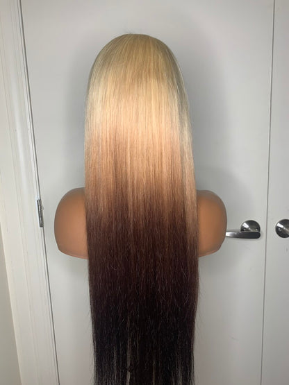 Reverse Ombre 13x4 Frontal Wig