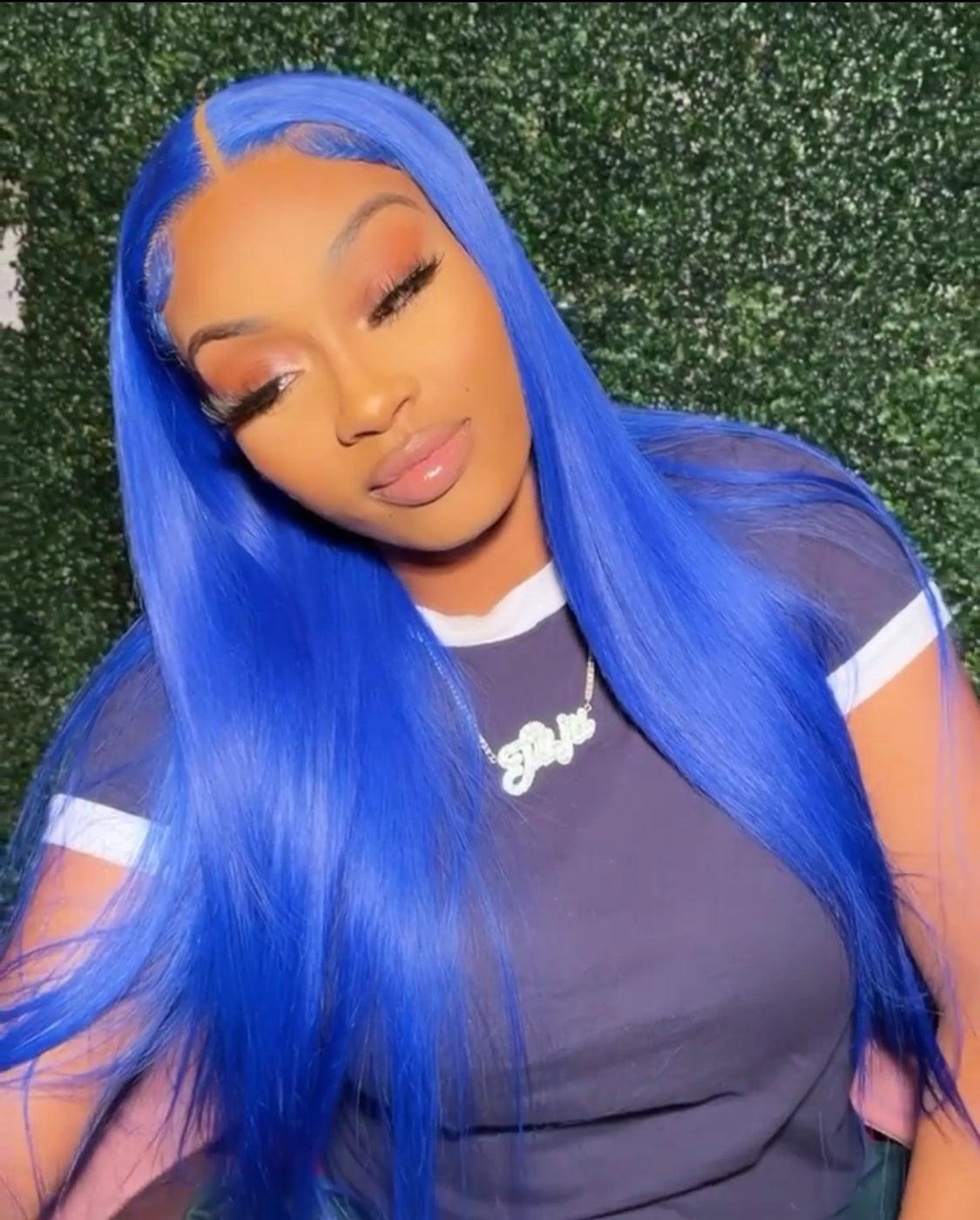 "JUJU Blue" Frontal Wig